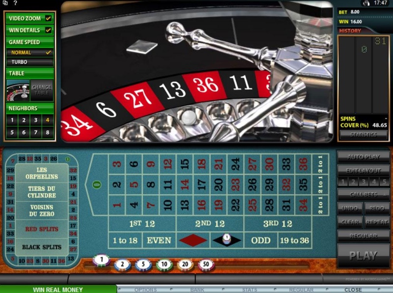 Premier Roulette (Microgaming)